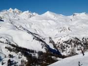 Vue sur les pistes de Serre Chevalier