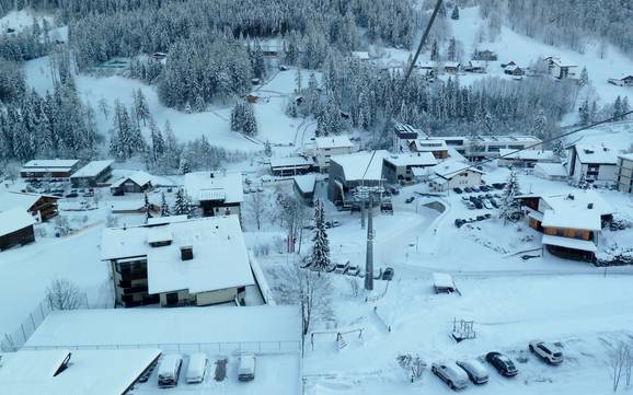 Walgau: offres d'hébergement sur les domaines skiables – Offre d’hébergement Brandnertal – Brand/Bürserberg