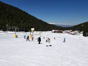 Piste facile à Bunderishka Polyana