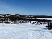 Camping d'hiver au domaine skiable