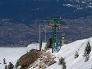 Cheminée - Téléski à pioches