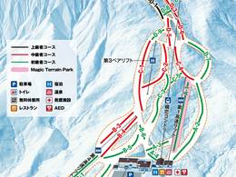 Plan des pistes Palcall Tsumagoi