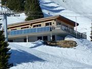 Installation solaire au restaurant panoramique