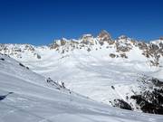 Vue depuis le Col Margherita vers le L'Om Picol