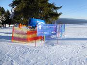 Signalisation des pistes dans le domaine skiable de Zieleniec