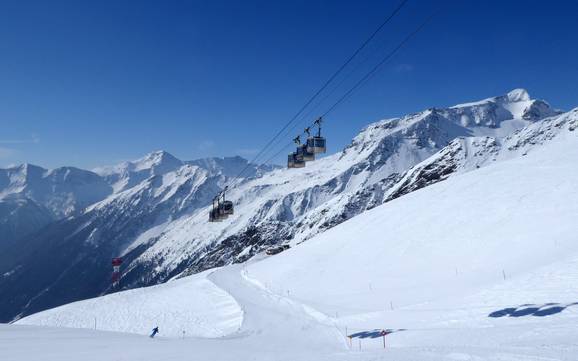 La plus haute gare aval dans le massif de l'Ankogel – domaine skiable Ankogel – Mallnitz