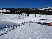 Espace enfants / zone d'entraînement sur la Winklmoosalm