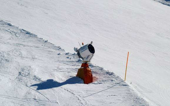 Fiabilité de l'enneigement Val de Bagnes – Fiabilité de l'enneigement 4 Vallées – Verbier/La Tzoumaz/Nendaz/Veysonnaz/Thyon