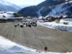 Alpes du Sud françaises: Accès aux domaines skiables et parkings – Accès, parking Auron (Saint-Etienne-de-Tinée)