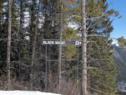 Signalisation des pistes dans le domaine skiable Mt. Norquay