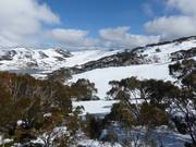 Vue depuis le Drover's Dream vers le Ruined Castle