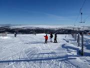 Vue depuis le sommet à Tandådalen