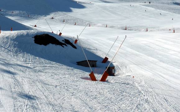 Fiabilité de l'enneigement Lleida – Fiabilité de l'enneigement Baqueira/Beret