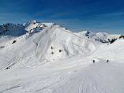 Descente et itinéraire Muttelberg