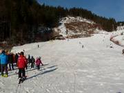 Piste d'entraînement à la station de vallée à Lofer