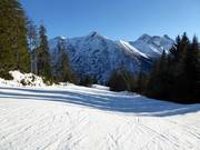 Piste facile au télésiège Jöchelspitzbahn