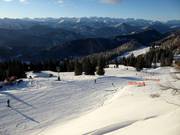 Départ de la piste familiale au Brauneck