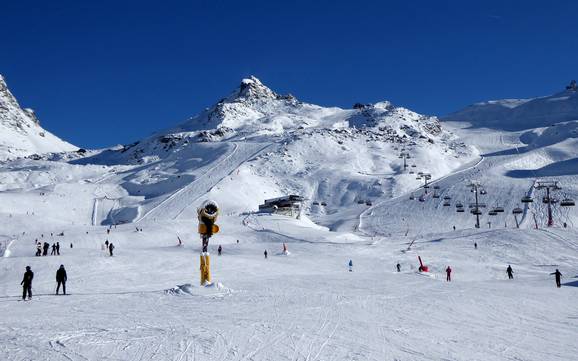 Skier dans le district de Landeck
