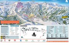 Plan des pistes Kirkwood