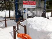 Accès adapté aux enfants au téléski Riou