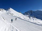 Descente Furglerblick avec vue sur le Furgler 3 004 m