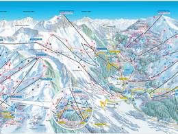 Plan des pistes Arosa Lenzerheide
