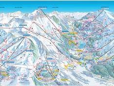 Plan des pistes Arosa Lenzerheide