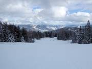 Descente facile vers la vallée