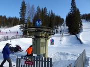 14 Tunneli - Téléski à pioches
