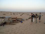 Vue depuis la dune de sable