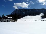 Vue sur le domaine skiable Thiersee-Mitterland