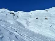 Zone freeride au Treis Palas