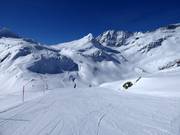 Piste facile au téléski Hüttenlift