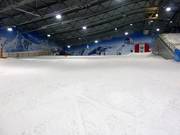 La partie supérieure de la piste principale