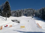 Fin de la descente vers la vallée à Innerlaterns