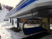 Grafenberg Express 2 - 6 places | Télésiège rapide (débrayable) avec capots de protection et sièges chauffants