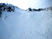 Poudreuse au Rosaspitze