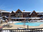 Après-ski dans la piscine