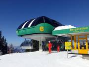 Planai 6er (Fastenbergbahn)  - 6 places | Télésiège rapide (débrayable) avec capots de protection