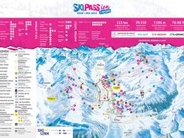 Plan des pistes Livigno
