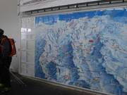 Carte d'ensemble à la station intermédiaire Gabiet