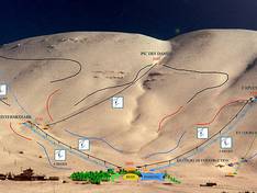 Plan des pistes The Cedars