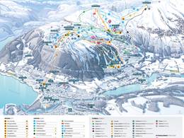 Plan des pistes Voss Resort