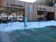 Borne de recharge à la station de vallée