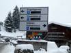 Berne: Accès aux domaines skiables et parkings – Accès, parking Adelboden/Lenk – Chuenisbärgli/Silleren/Hahnenmoos/Metsch
