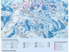 Plan des pistes Pian del Falco – Sestola