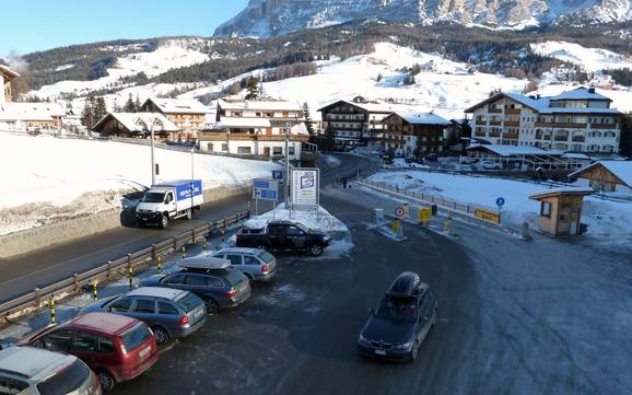 Alta Badia: Accès aux domaines skiables et parkings – Accès, parking Alta Badia