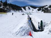 Tapis roulant à la station de vallée