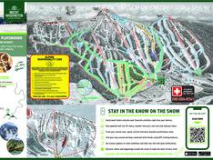 Plan des pistes Mount Washington