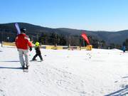 Particulièrement bien formés et donc toujours aimables : moniteurs de ski de l'école de ski Neuastenberg